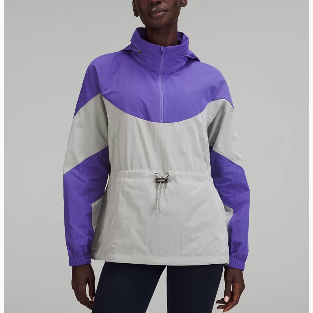 COPY - NWT size 8 Lululemon Anorak Evergreen.